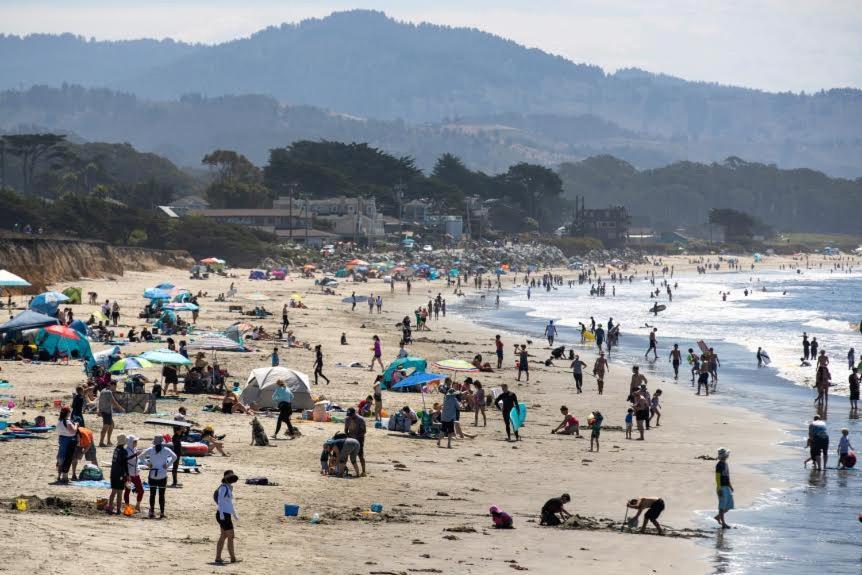 The Oceanfront Stay On Miramarbeach Hmb El Granada Екстериор снимка